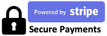 Powered by Stripe - Secure Payments